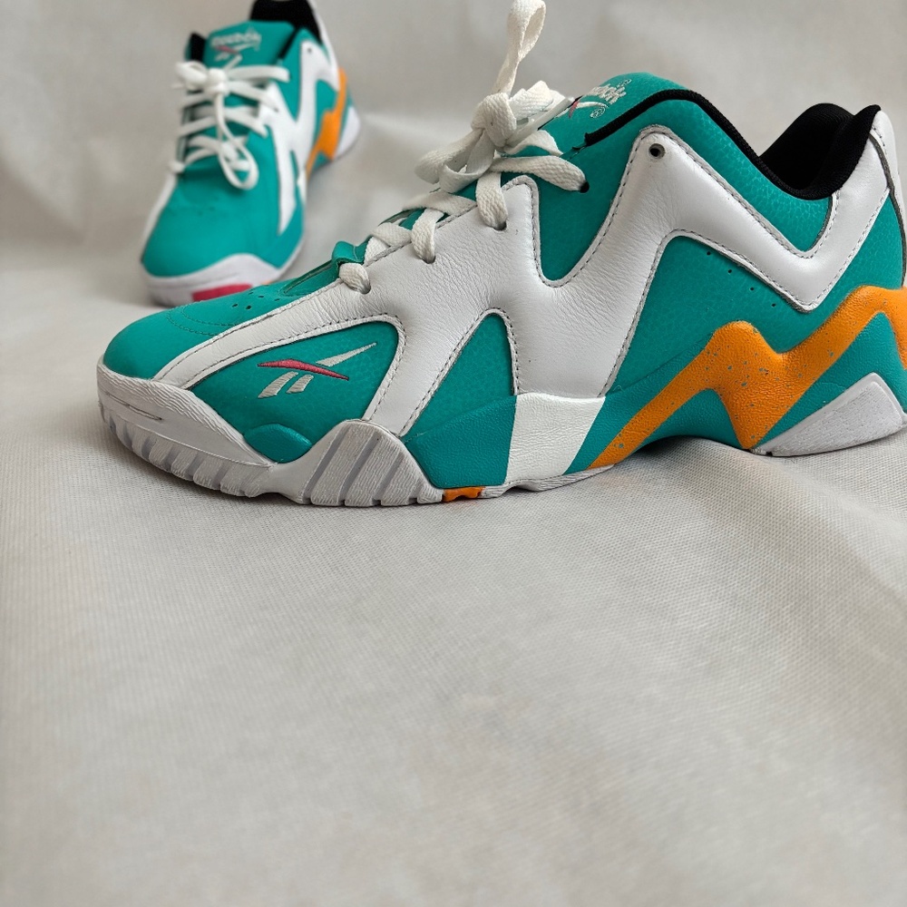 Reebok Kamikaze II Low Spearmint Maximum Orange